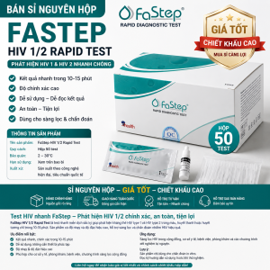 Bộ Test HIV Nhanh – Hỗ Trợ Sàng Lọc Ban Đầu Tiện Lợi Tại Nhà